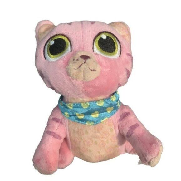 Disney Doc McStuffins Pet Vet Whispers Pink Kitty Cat Plush Stuffed Animal 6in - Picture 2 of 9
